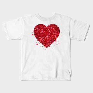 Red heart: sweetheart Kids T-Shirt